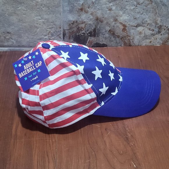 Gertex Stars And Stripes American Hat Cap Snapback - Picture 13 of 13